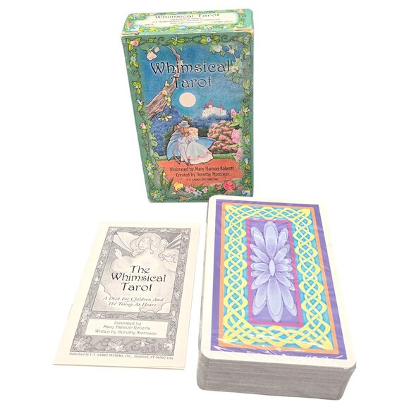 Whimsical Tarot Deck By US Games 78 Cards & Booklet Childrens Fairy Tales Theme - Picture 7 of 11